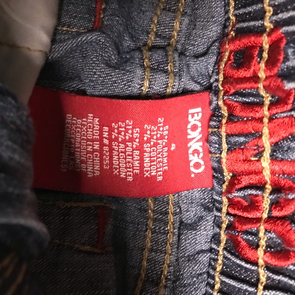 Little girls blue jeans with butterfly’s - Picture 3 of 4